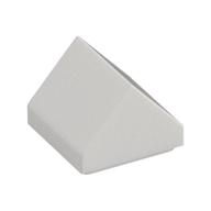 Slope Double 45° 1 x 1 — White