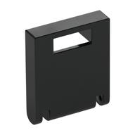 Box 2 x 2 x 2 Door with Slot — Black