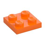 Plate 2 x 2 — Orange