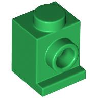 Brick Special 1 x 1 with Headlight — Green