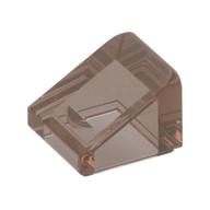 Slope 30° 1 x 1 x 2/3 (Cheese Slope) — Trans-Brown