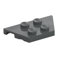 Wedge Plate 2 x 4 — Dark Bluish Gray