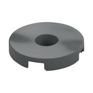 Tile Round 2 x 2 with Hole — Dark Bluish Gray