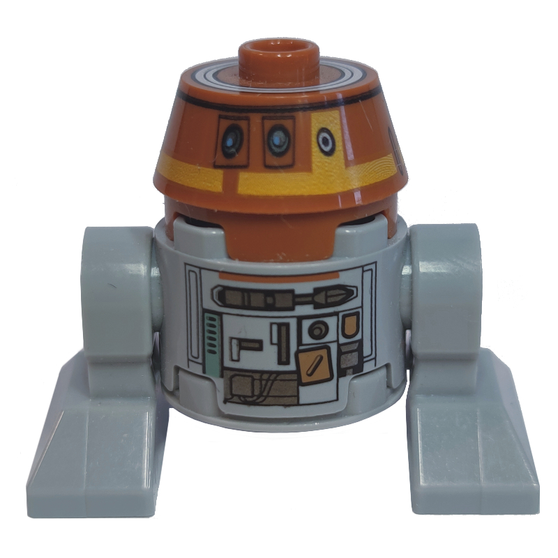 Astromech Droid, C1-10P (Chopper) - Light Bluish Gray Body