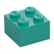 Brick 2 x 2 — Dark Turquoise