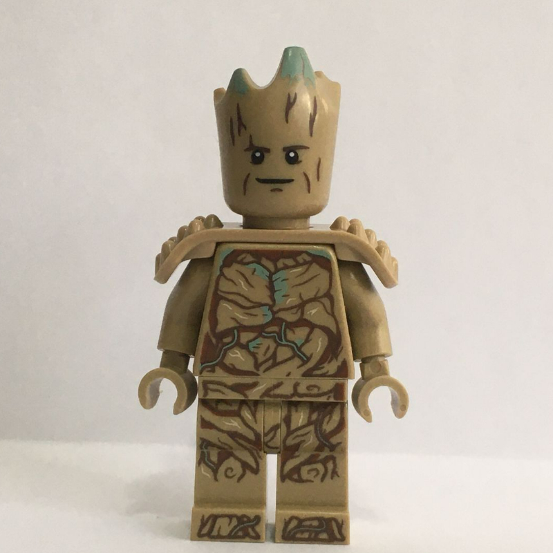 Groot, Teen Groot - Dark Tan with Shoulder Armor