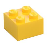 Brick 2 x 2 — Yellow