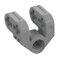 Technic Axle and Pin Connector Perpendicular Split — Light Bluish Gray