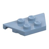 Wedge Plate 2 x 4 — Sand Blue