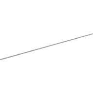 Hose Rigid 3mm D. 43L — Flat Silver