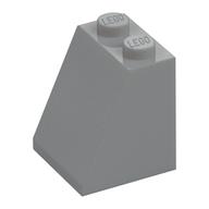 Slope 65° 2 x 2 x 2 with Bottom Tube — Light Bluish Gray