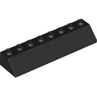Slope 45° 2 x 8 — Black
