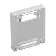 Box 2 x 2 x 2 Door with Slot — Trans-Clear