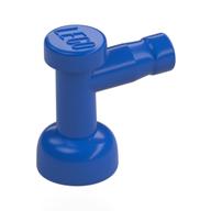 Tap 1 x 1 without Hole in Spout — Blue
