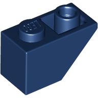 Slope Inverted 45° 2 x 1 — Dark Blue