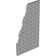 Wedge Plate 6 x 12 Left — Light Bluish Gray