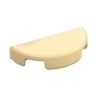 Tile Round 1 x 2 Half Circle — Tan