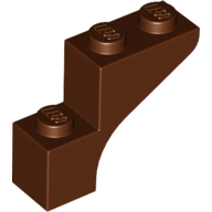 Brick Arch 1 x 3 x 2 — Reddish Brown