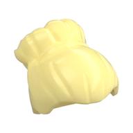 Hair Large High Bun — Bright Light Yellow