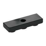 Tile Special 1 x 3 Inverted with Center Hole — Black