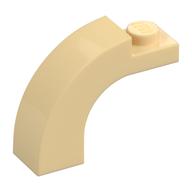 Brick Arch 1 x 3 x 2 Curved Top — Tan