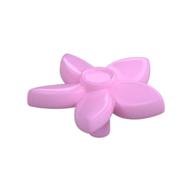 Plant, Flower with 5 Pointed Petals and Pin — Bright Pink