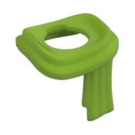 Minifig Neckwear Long Scarf Wrapped Around Neck — Lime