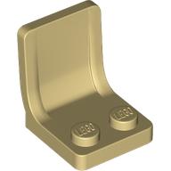Seat / Chair 2 x 2 — Tan