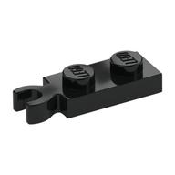 Plate Special 1 x 2 with Clip Vertical on End — Black