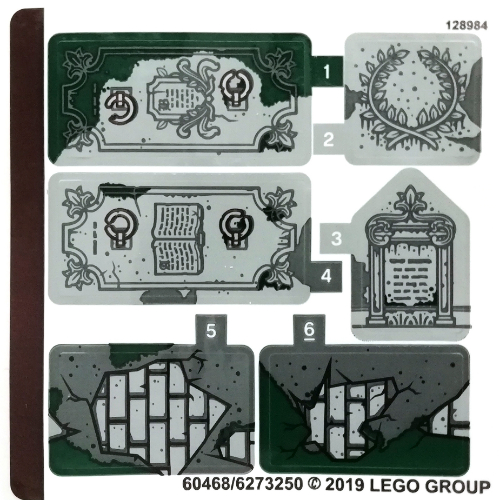 Sticker Sheet for Set 70420-1 — (Not Applicable)