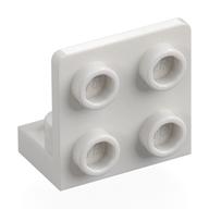 Bracket 1 x 2 - 2 x 2 Inverted — White