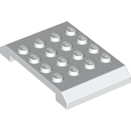 Slope 4 x 6 x 2/3 Double — White