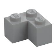 Brick 2 x 2 Corner — Light Bluish Gray