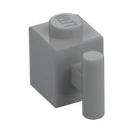 Brick Special 1 x 1 with Handle — Light Bluish Gray