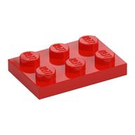 Plate 2 x 3 — Red