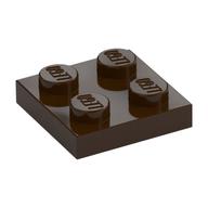 Plate 2 x 2 — Dark Brown