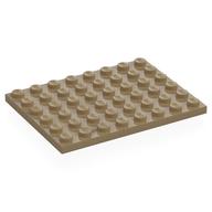 Plate 6 x 8 — Dark Tan