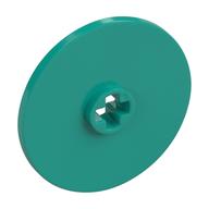 Technic Disc 3 x 3 — Dark Turquoise