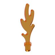 Wave / Flame Rounded with Base Rim — Trans-Orange