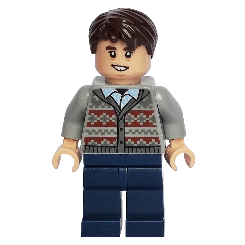 Neville Longbottom - Fair Isle Sweater, Dark Blue Legs