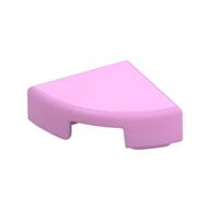 Tile Round 1 x 1 Quarter — Bright Pink