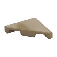 Tile 45° Cut 2 x 2 (Triangle) — Dark Tan