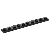 Plate 1 x 10 — Black