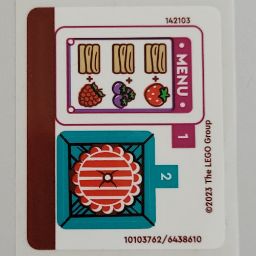 Sticker Sheet for Set 41753-1 — (Not Applicable)