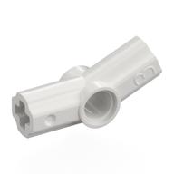 Technic Axle and Pin Connector Angled #3 - 157.5° — White
