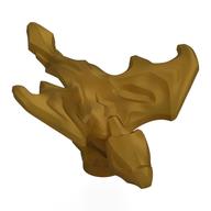 Creature, Baby Dragon — Pearl Gold