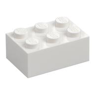 Brick 2 x 3 — White