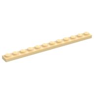 Plate 1 x 12 — Tan