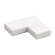 Tile 2 x 2 Corner — White