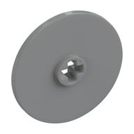 Technic Disc 3 x 3 — Light Bluish Gray